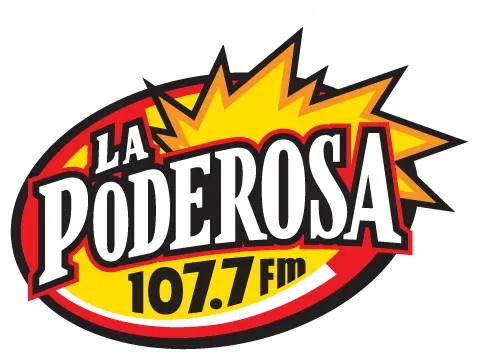 LA PODEROSA 107.7 (Aguascalientes) - 107.7 FM - XHYZ-FM - Radiogrupo - Aguascalientes, Aguascalientes