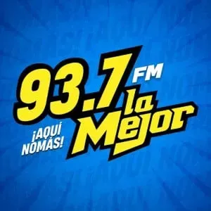 LA MEJOR FM 93.7 (Aguascalientes) - 93.7 FM - XHAGT-FM - Radio Universal - Aguascalienteas, Aguascalientes